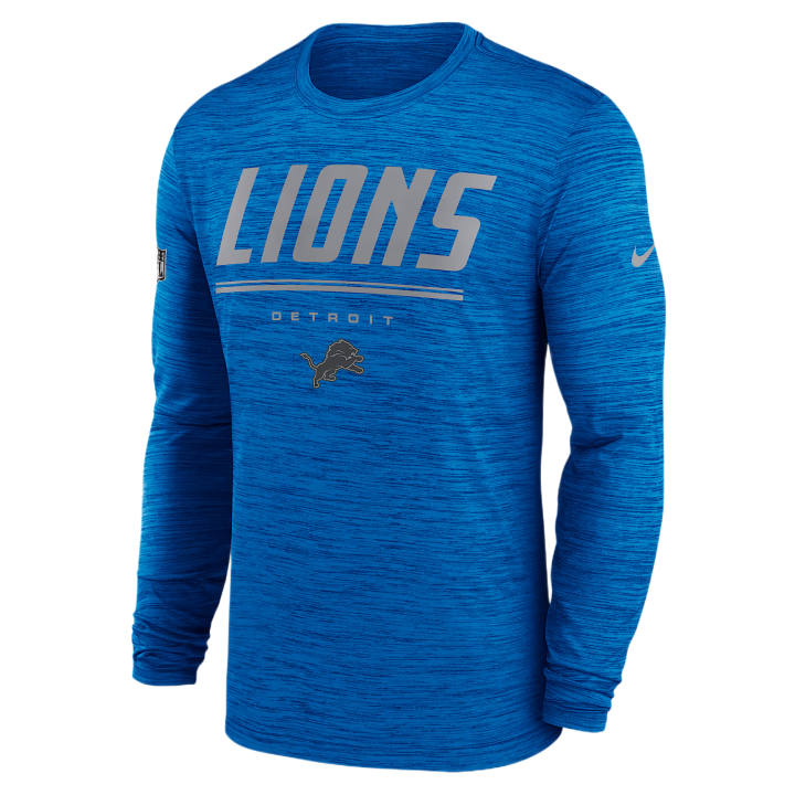 Nike Nike T Shirts Men's Blue Spark Crew Neck Moderate