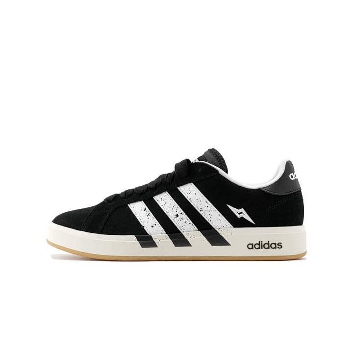 Adidas Adidas Grand Court Base 00s Ink Shadow Flash Low top Skateboard Shoes Unisex Black White