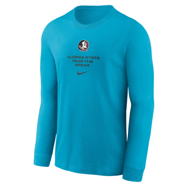Nike Nike T Shirts Men's Dark Turquoise Crew Neck Moderate