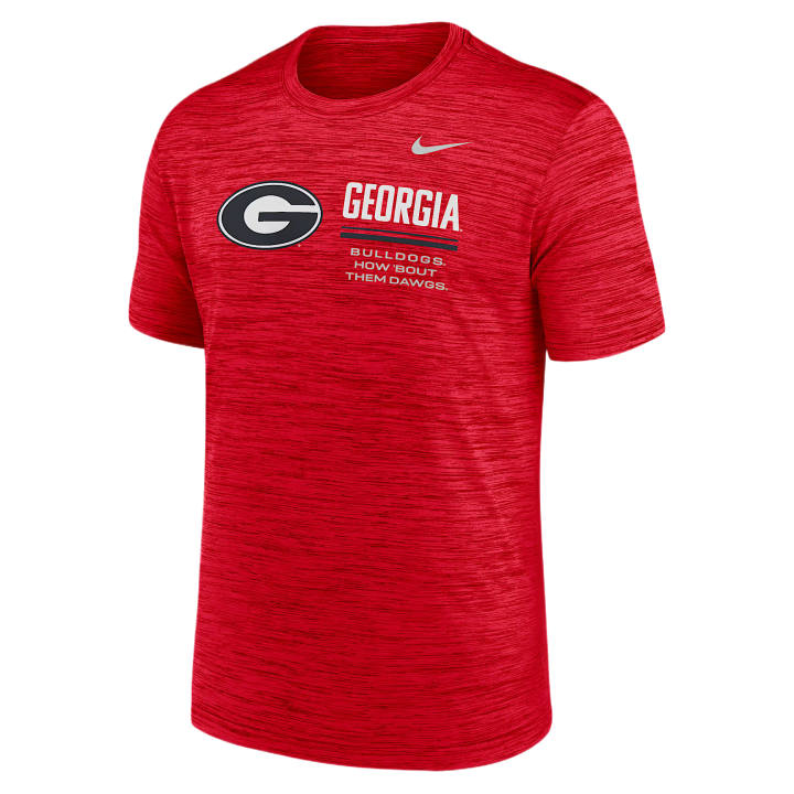 Nike Nike T Shirts Men's Red Crew Neck Moderate