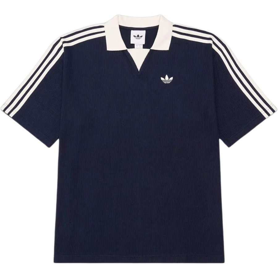 Adidas Originals Polo Shirts Men's Marine Blue Moderate Other