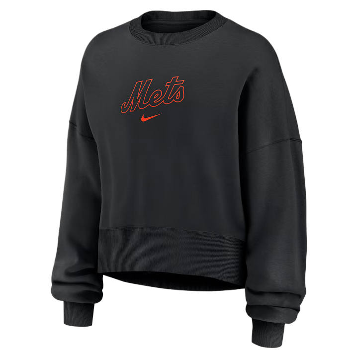 Nike Nike X MLB Sweatshirts Women's Black Crew Neck Moderate