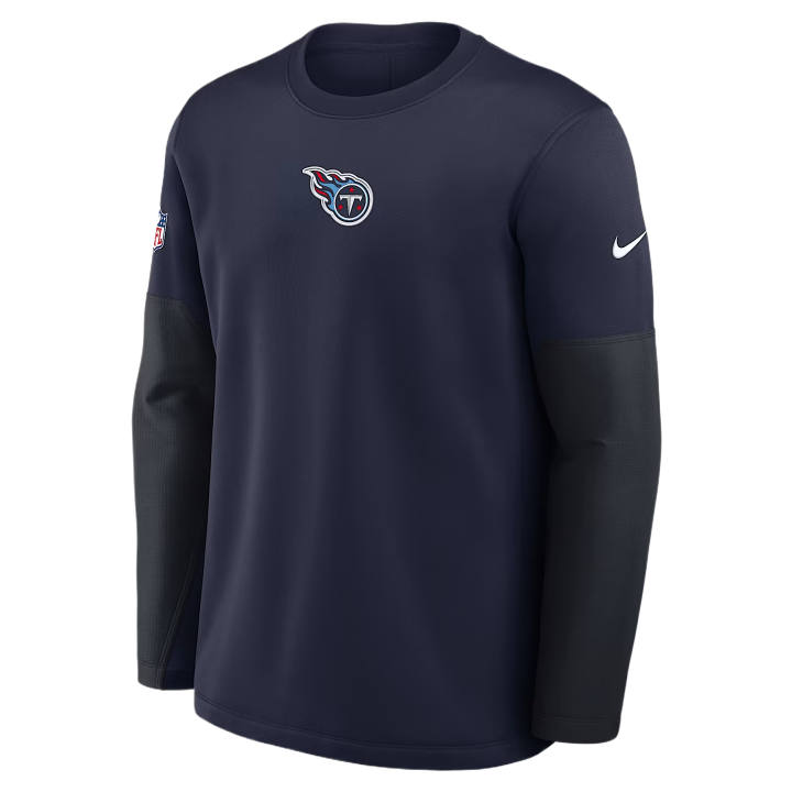 Nike Nike T Shirts Men's Marine Blue Crew Neck Moderate