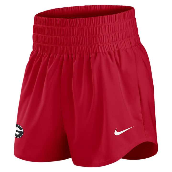 Nike Nike Dri Fit College Casual Shorts Women's Red