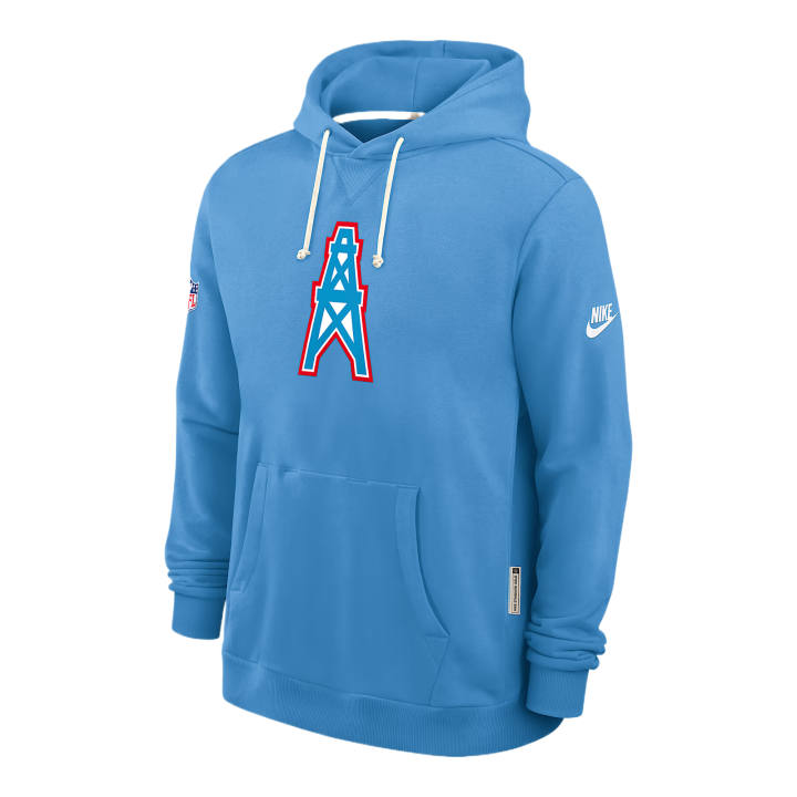 Nike Nike Dri Fit Sweatshirts Men's Blue Hooded Non Detachable Moderate