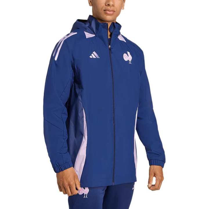 Adidas Adidas Jackets Men's Dark Blue Hooded Non Detachable Moderate Other
