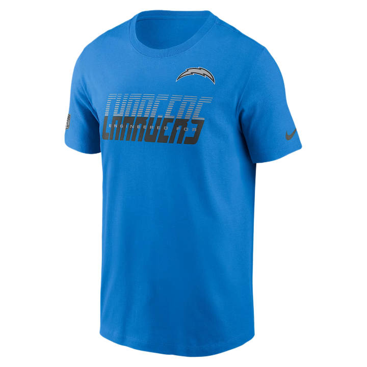 Nike Nike T Shirts Men's Blue Crew Neck Moderate