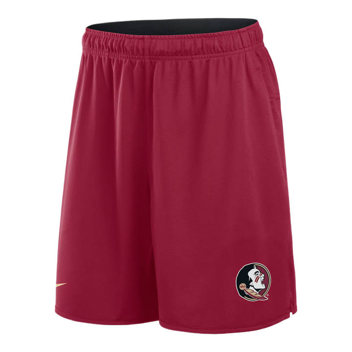 Nike Nike Dri Fit College Casual Shorts Men's Garnet Moderate