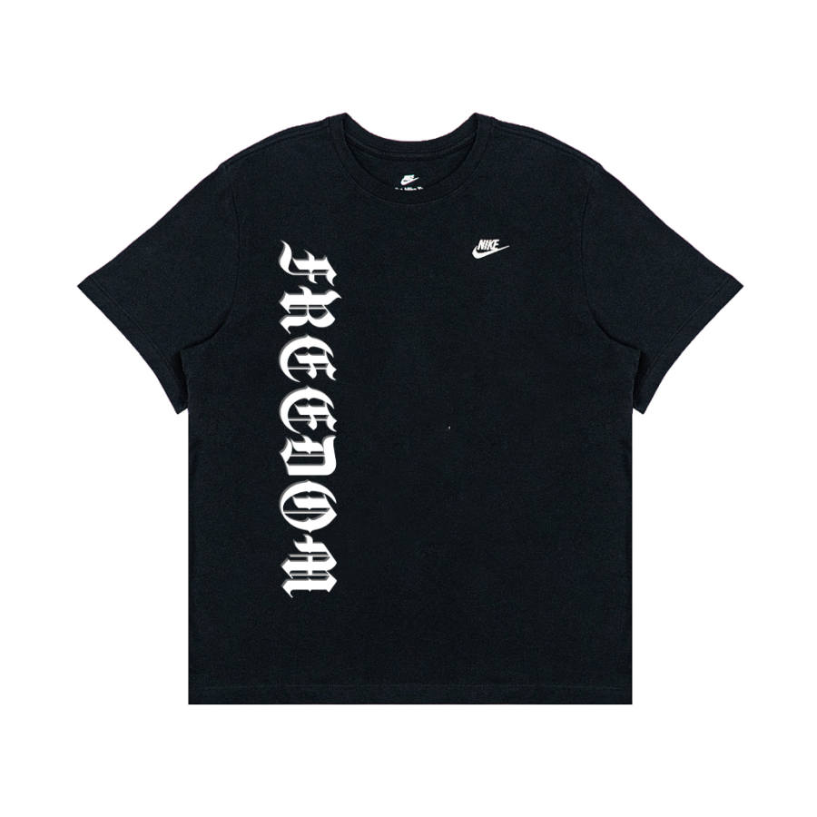 Nike Nike Sportswear T Shirts Men's Black Crew Neck Moderate