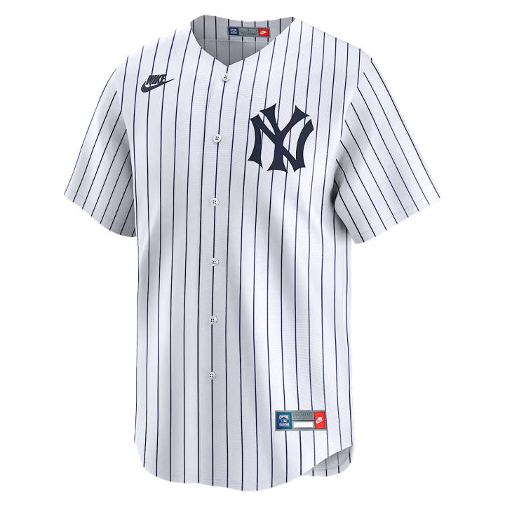 Nike Nike X MLB Baseball Jerseys Men's White V Neck Moderate