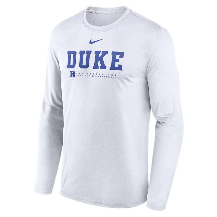 Nike Nike Dri Fit College T Shirts Men's White Crew Neck