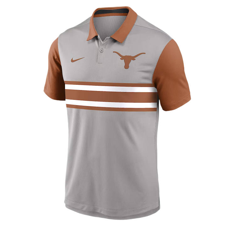 Nike Nike Dri Fit College Polo Shirts Men's Gray Polo Collar Moderate Other