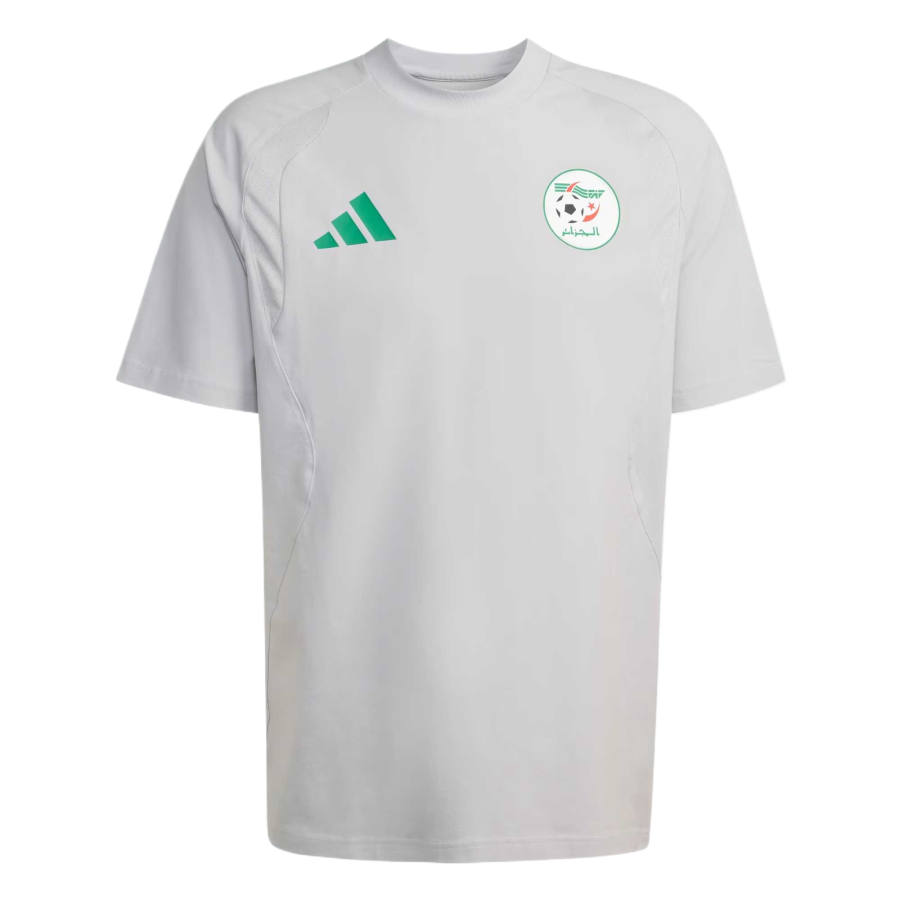 Adidas Adidas Algerian National Team Soccer Jerseys Men's Light Gray Crew Neck Moderate