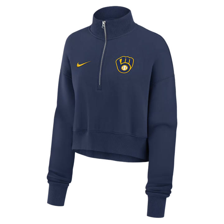 Nike Nike Sweatshirts Women's Marine Blue Turtleneck Moderate