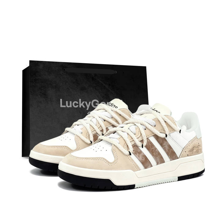 Adidas Adidas ENTRAP Skateboard Shoes Unisex Low Top Khaki