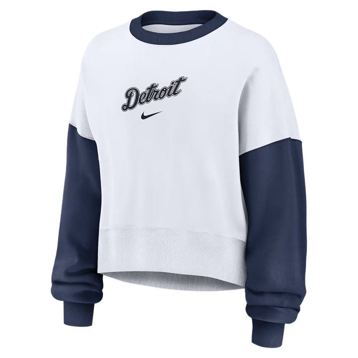 Nike Nike X MLB Sweatshirts Women's White Crew Neck Moderate