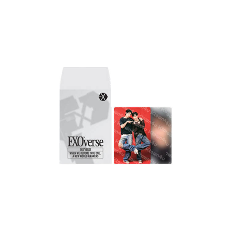 SM ENTERTAINMENT EXO REVERXE 2025 Fan Meeting 'Verse MD RANDOM TRADING CARD SET Photocards 1 Pc