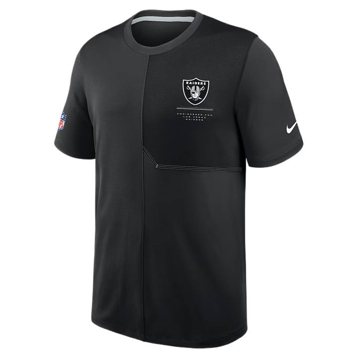 Nike Nike Dri Fit T Shirts Men's Black/Field Silver Crew Neck Moderate