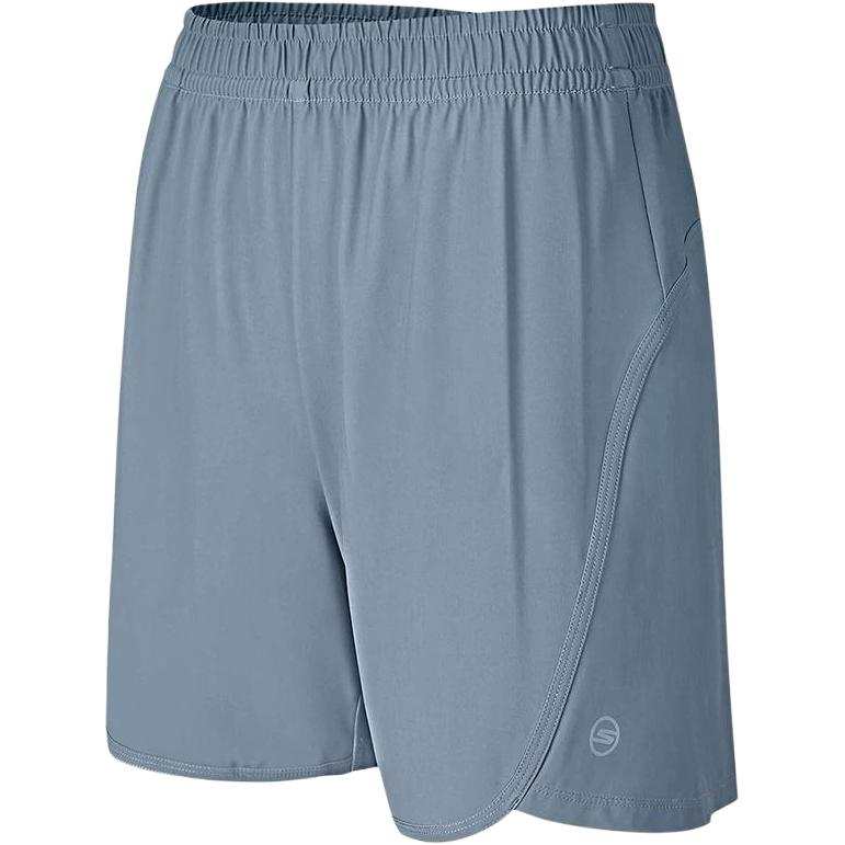 Skechers Sports Shorts Women's Light Gray Moderate Straight Fit Pants