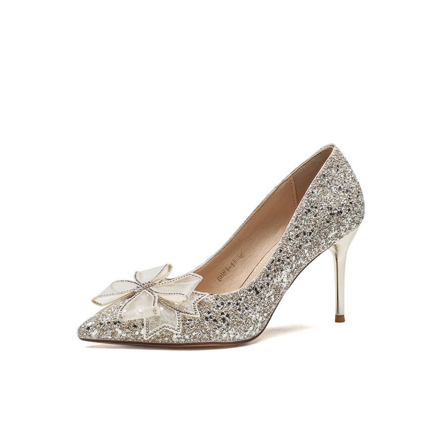 Barbie High Heels Women's Champagne/Silver/Water Silver