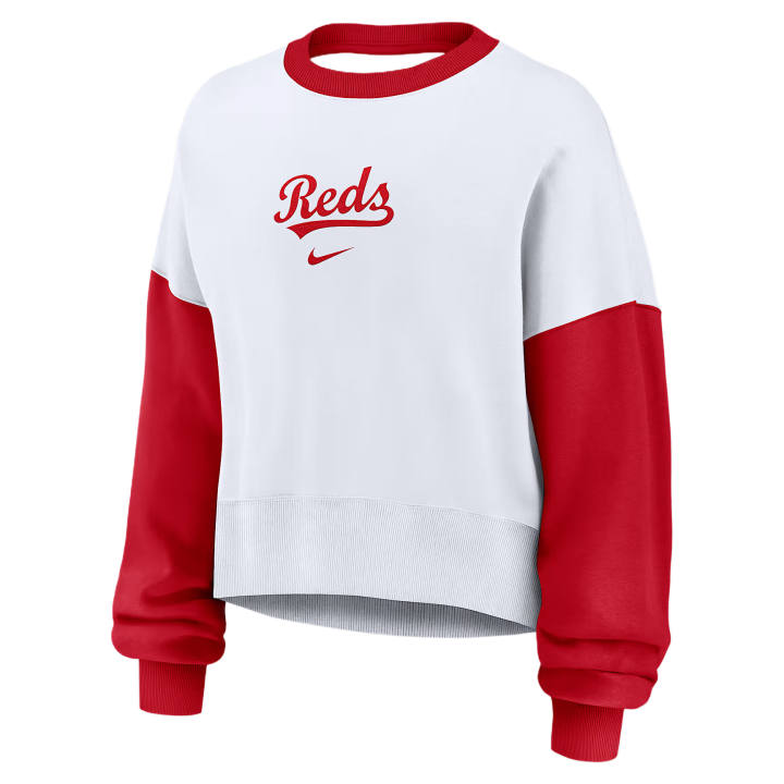 Nike Nike X MLB Sweatshirts Women's White Crew Neck Moderate