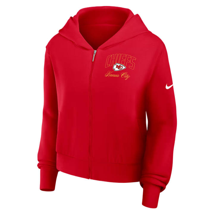 Nike Nike NFL Sweatshirts Women's Red Hooded Non Detachable Moderate