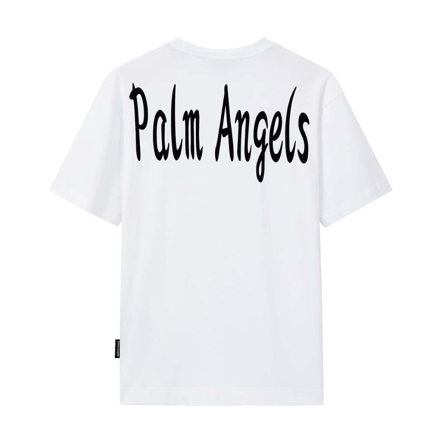 PALM ANGELS T Shirts Unisex Crew Neck Straight Fit