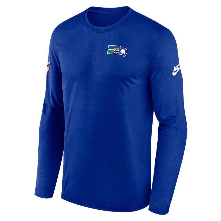 Nike Nike Dri Fit T Shirts Men's Royal Crew Neck