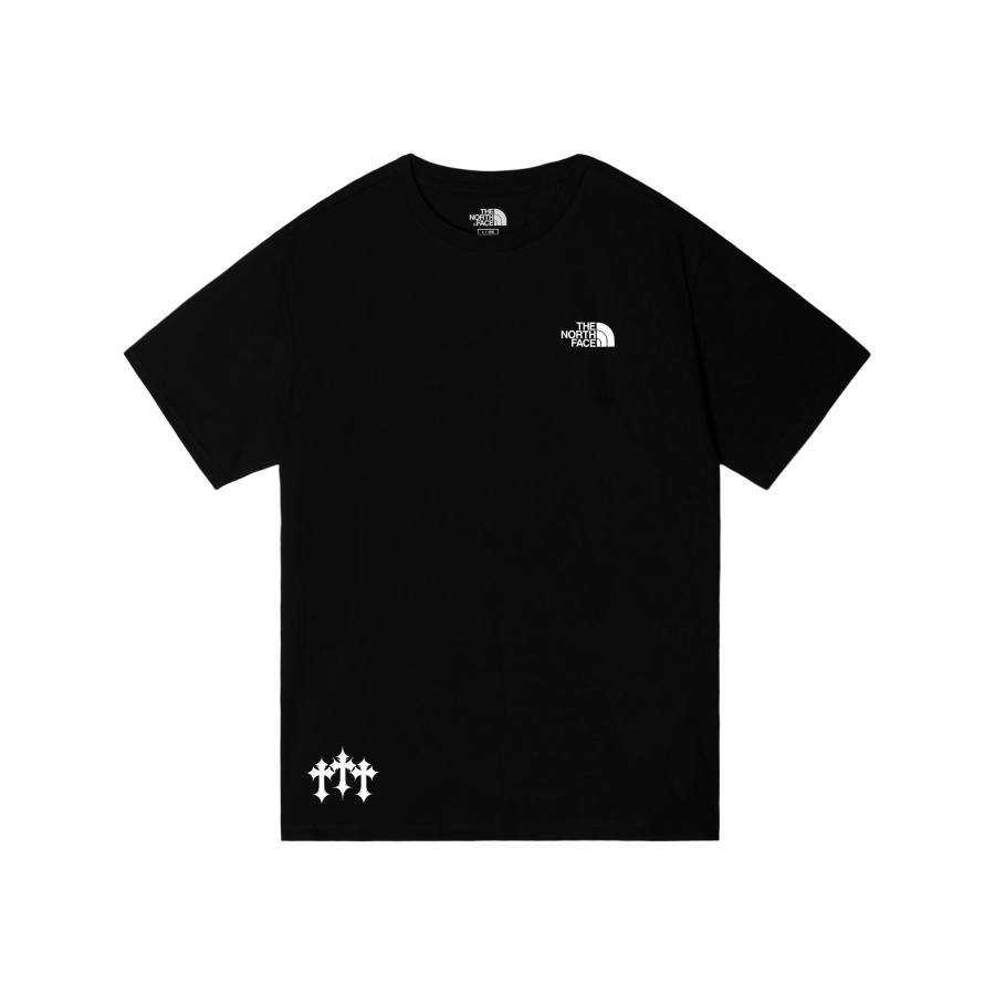THE NORTH FACE T Shirts Unisex Black Crew Neck Moderate