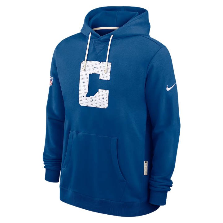 Nike Nike Dri Fit Sweatshirts Men's Royal Hooded Non Detachable Moderate