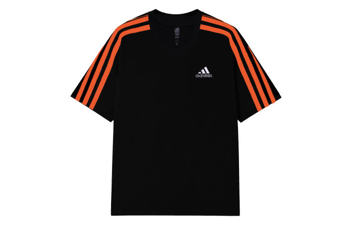 Adidas Adidas MUST HAVES T Shirts Unisex Black Crew Neck Moderate Straight Fit