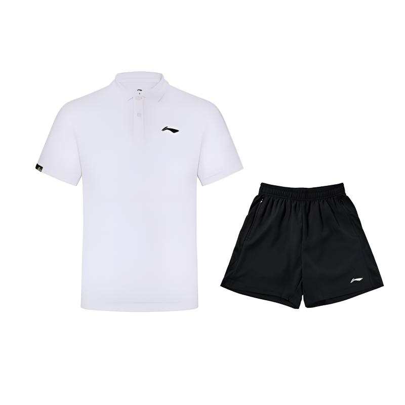Li-Ning Li Ning Casual Sportswear Men's Polo Collar Moderate