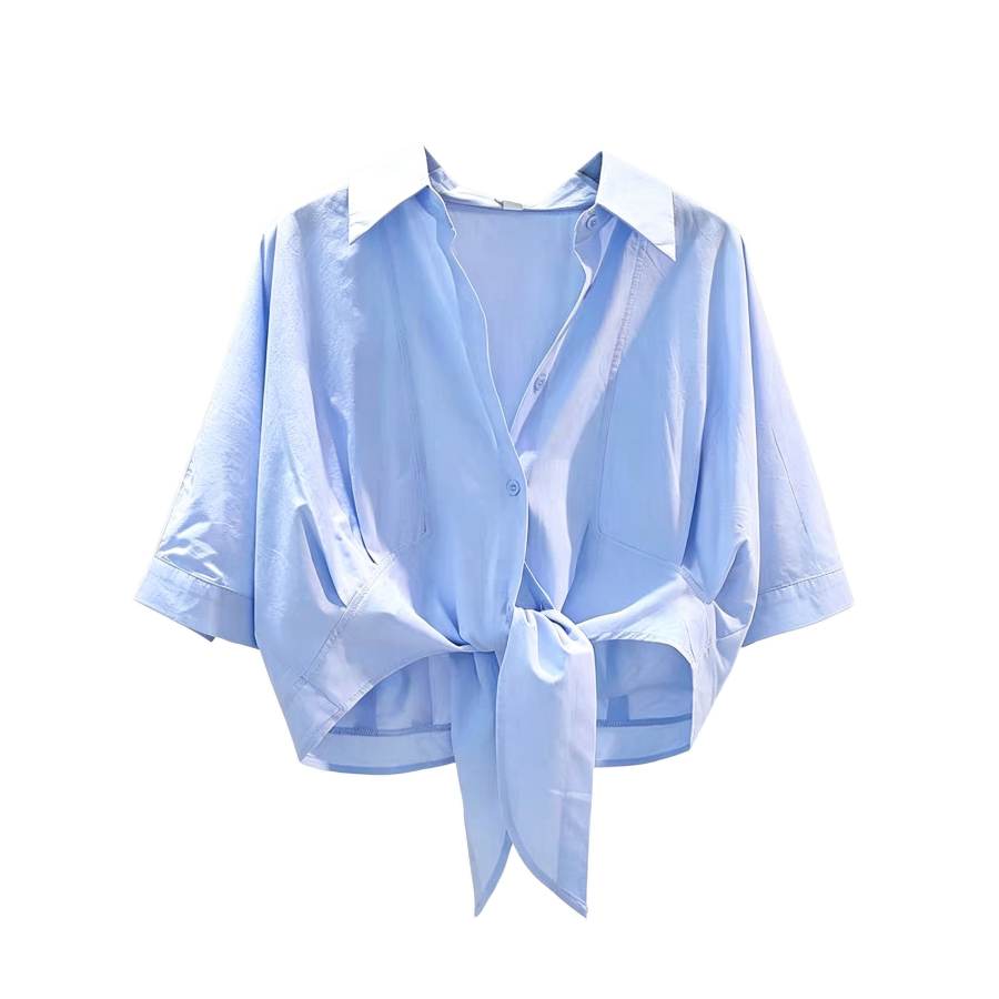 Sugarfunk Shirts Women's Lapel Thin Nipped In Waist