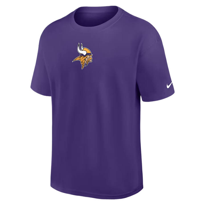 Nike Nike NFL T Shirts Men's Purple Crew Neck Moderate