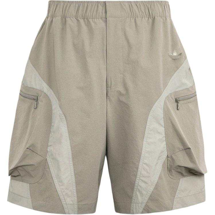 Adidas Originals Cargo Shorts Men's Khaki/Light Gray Moderate