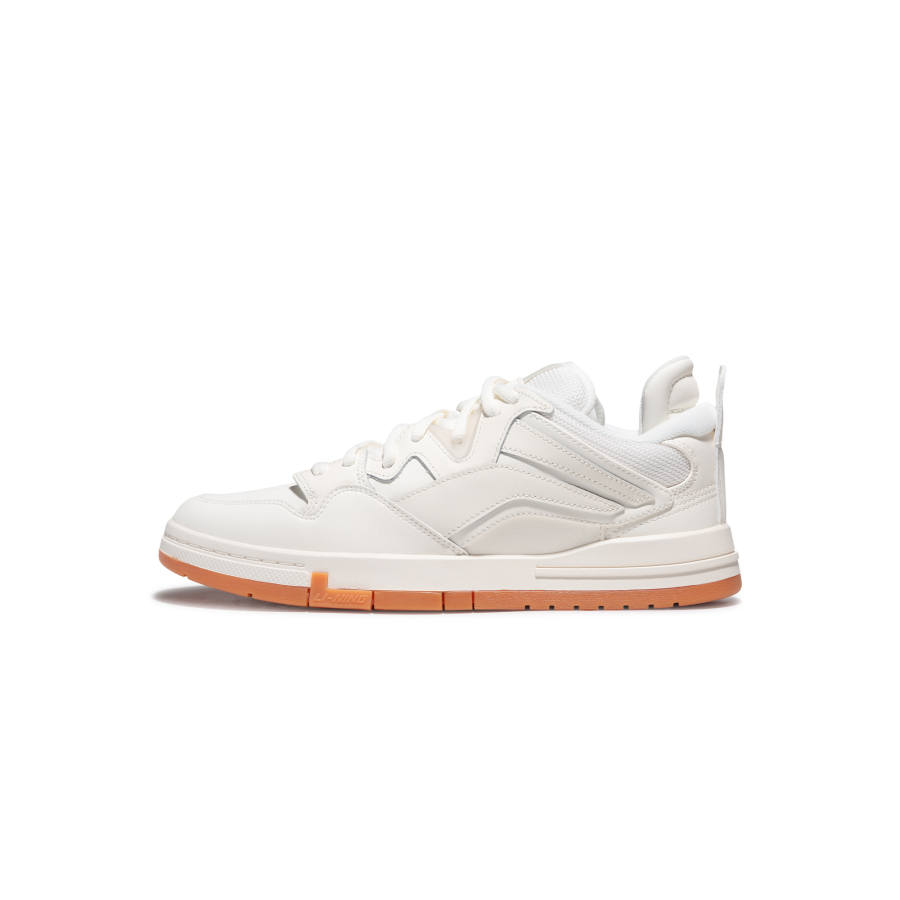 Li-Ning Li Ning Wave Pro Skateboard Shoes Men's Low Top White Brown Colorway