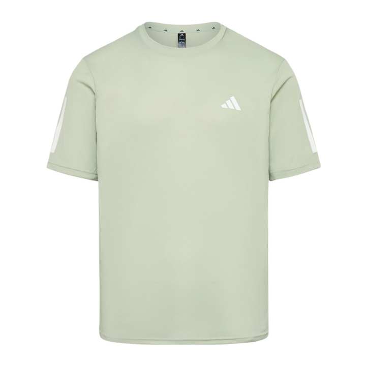 Adidas Adidas ESSENTIALS Quick Dry T Shirts Men's Halo Green Crew Neck Moderate