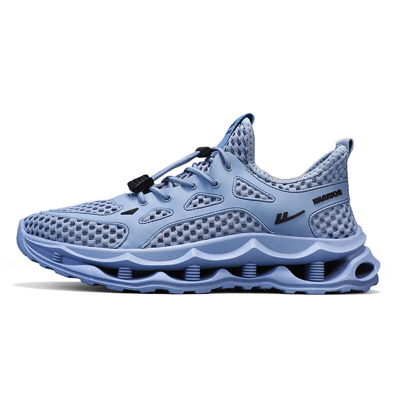 WARRIOR River Trekking Shoes Men's Black/light Grey/foggy Blue