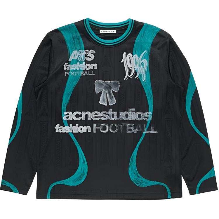 Acne Studios Acne Studios Soccer Ball Capsule Collection Soccer Jerseys Unisex Black Moderate