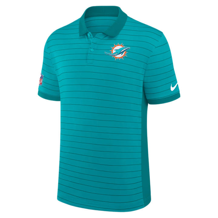 Nike Nike NFL Polo Shirts Men's Green Polo Collar Moderate