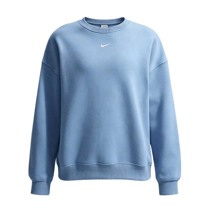 Nike Nike Sweatshirts Women's Work Blue/Sail White Crew Neck Moderate