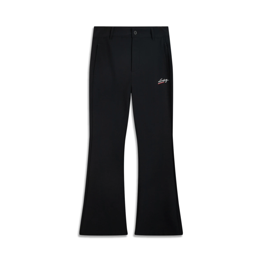 Li-Ning Li Ning Sports Life Collection Sports Pants Women's Black Moderate Straight Fit Pants