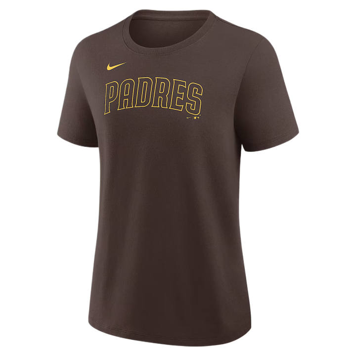 Nike Nike X MLB T Shirts Women's Brown Crew Neck Moderate