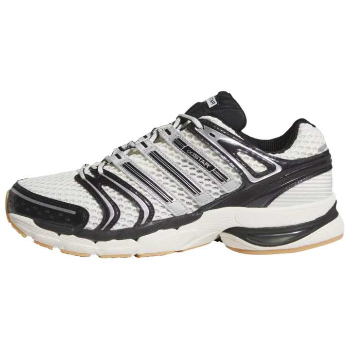 Adidas Adidas Adistar Control 5 Running Shoes Unisex Cloud White/Track Gray/Champagne Metallic