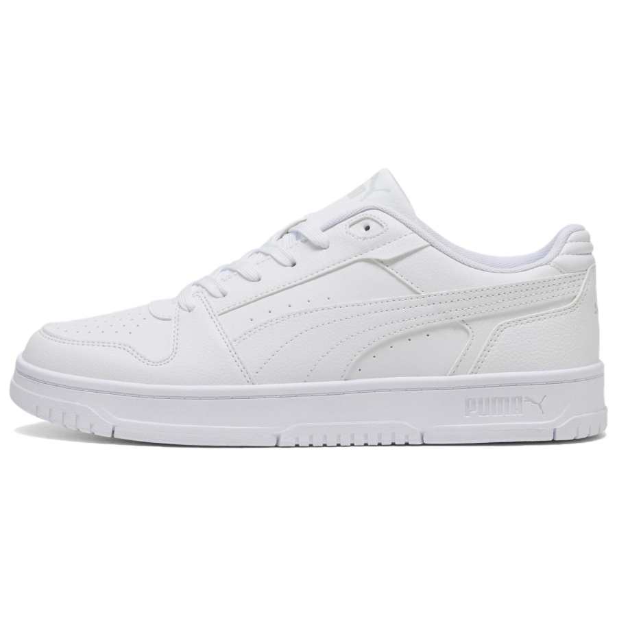 PUMA Rebound Slam Skateboard Shoes Unisex Low Top White