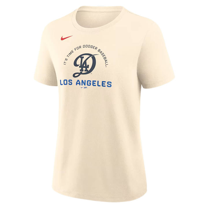 Nike Nike X MLB T Shirts Women's Natural Crew Neck Moderate