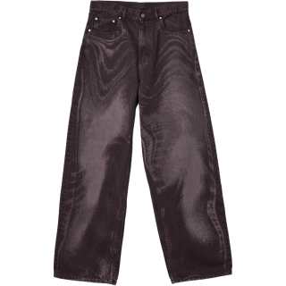 CAMPERLAB Jeans Women's Burgundy Moderate Wide Leg Pants
