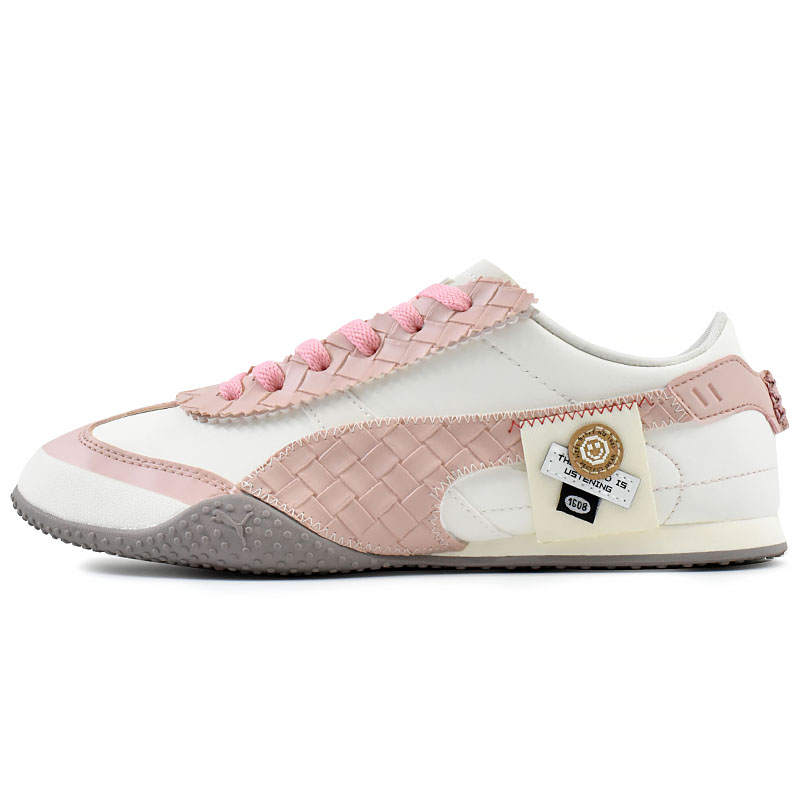 PUMA Bella UT Casual Shoes Women's Low Top White, Pink