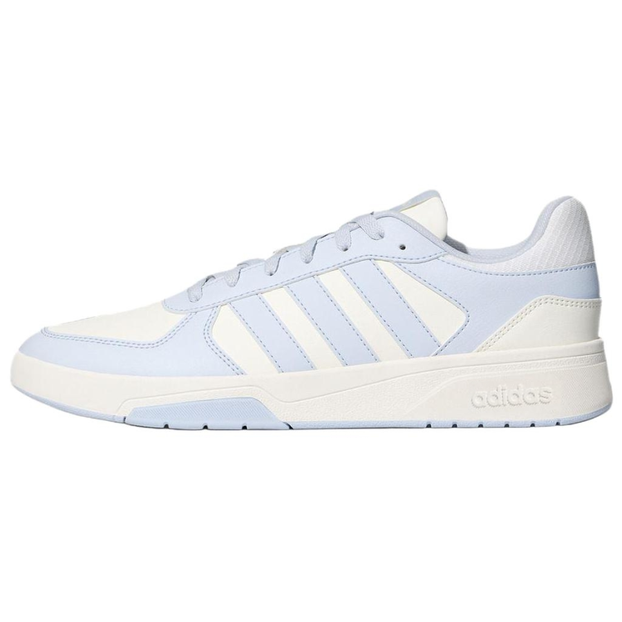 Adidas Adidas COURTBEAT Skateboard Shoes Unisex Low Top Bright White/light Blue
