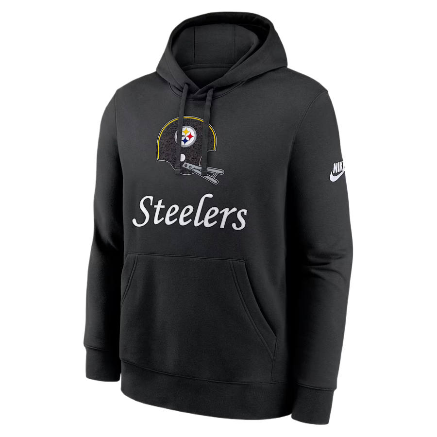 Nike Nike NFL Sweatshirts Men's Black Hooded Non Detachable Moderate